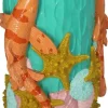 Kersten vaas polyresin vis 19x17x28cm multi