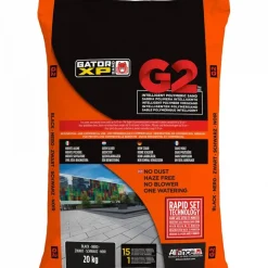 20 kg Gator XP G2 polymeerzand Zwart