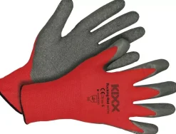 KIXX tuinhandschoen Rocking Red maat 6