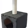 Klimmeubel Diabolo zwart, 57 cm hoog.