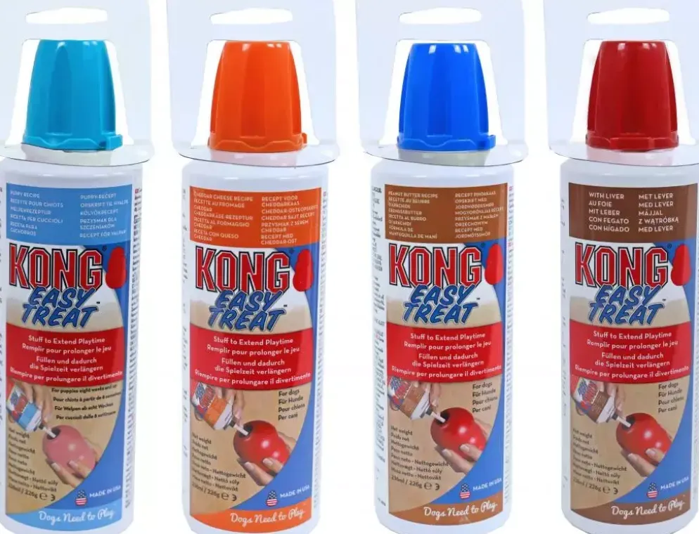 Kong Easy Treat spuitbus, cheddar pasta