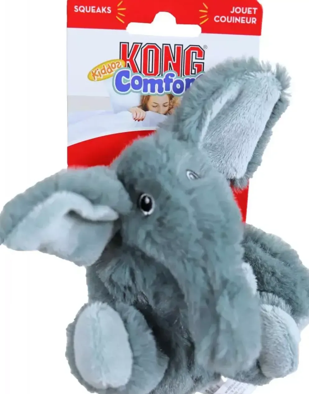 Kong hond Comfort Kiddos olifant, X-small.