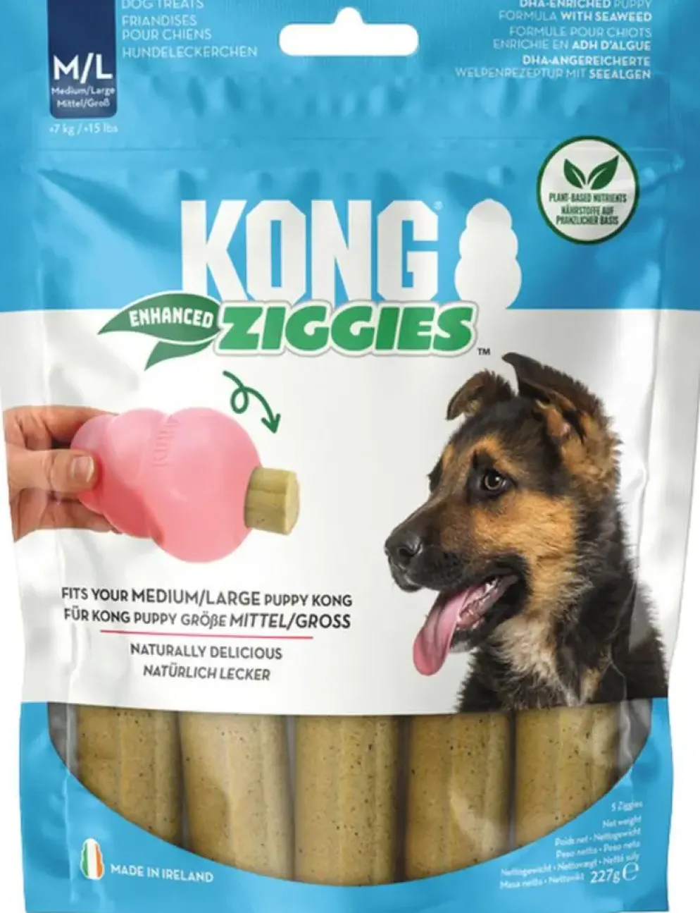 Kong hondensnack ziggies enhanced puppy medium/large
