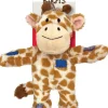 Kong Hond hondenspeelgoed wildknots giraffe med./large