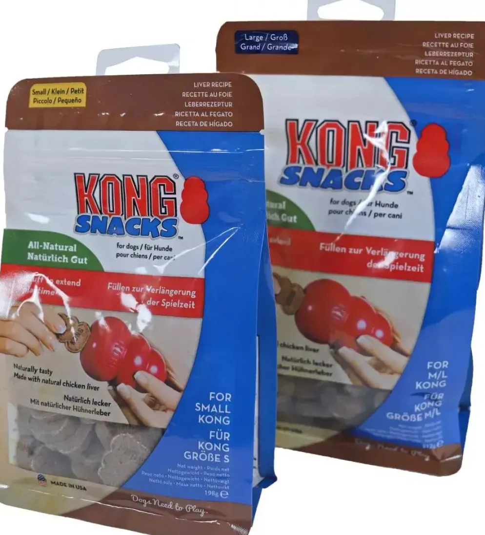 Kong hond Snacks lever, small 198 gram.