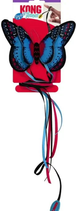 Kong kattenspeelgoed teaser butterfly assorted