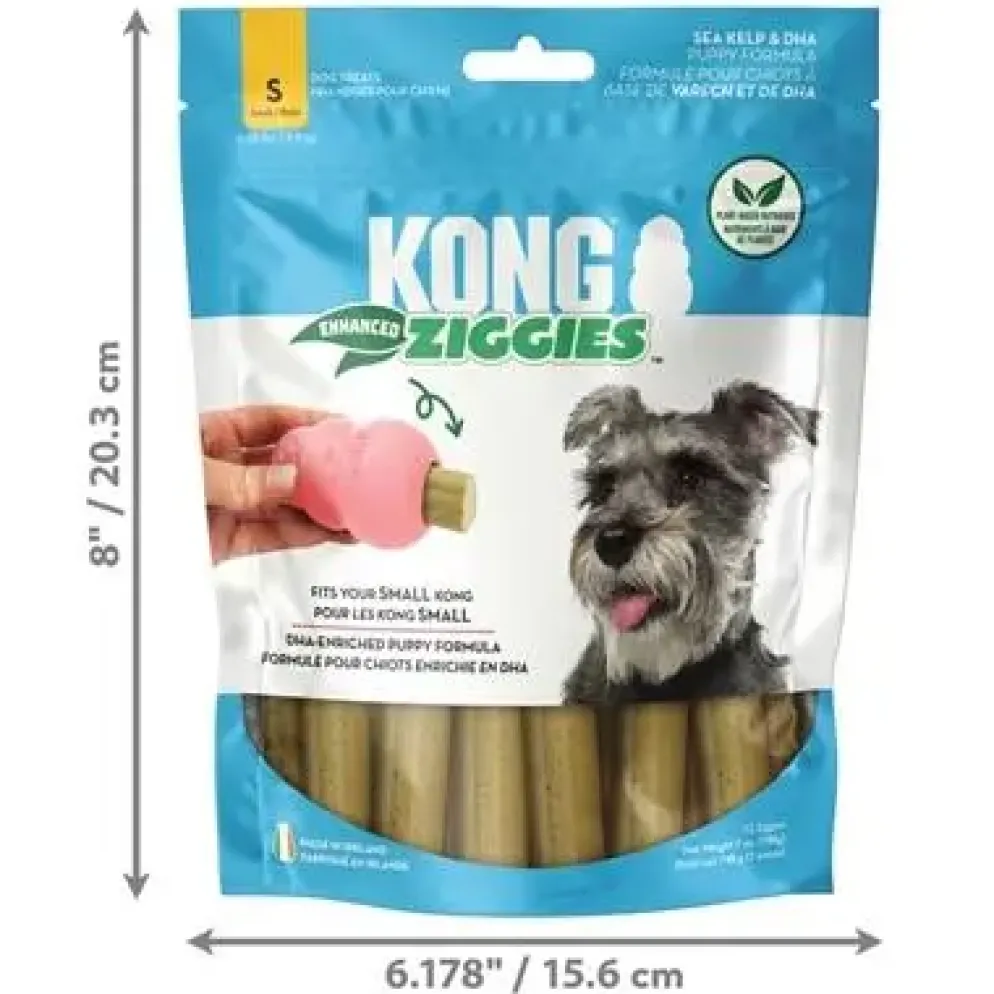 Kong Ziggies Enhanced Puppy 198g - S