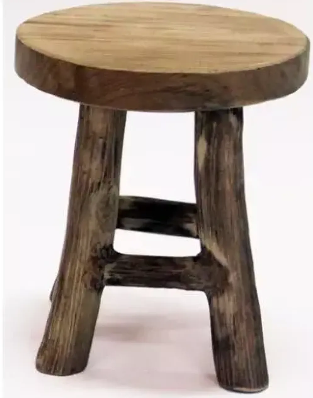 Kruk teak naturel 17x22 cm