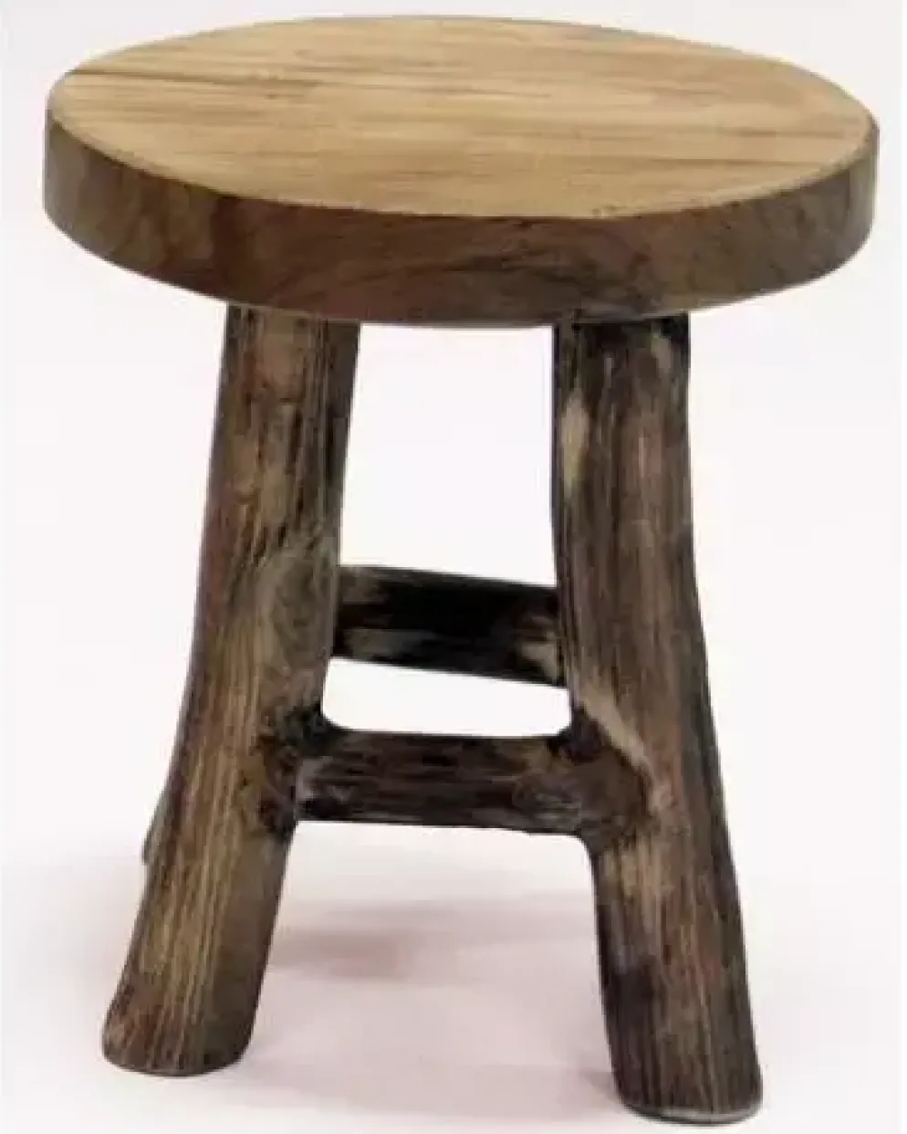 Kruk teak naturel 15x17 cm