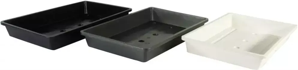 Kweekbak zwart 55x31cm
