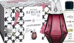 Lampe Berger giftset brander prisme grenat wilderness 250 ml