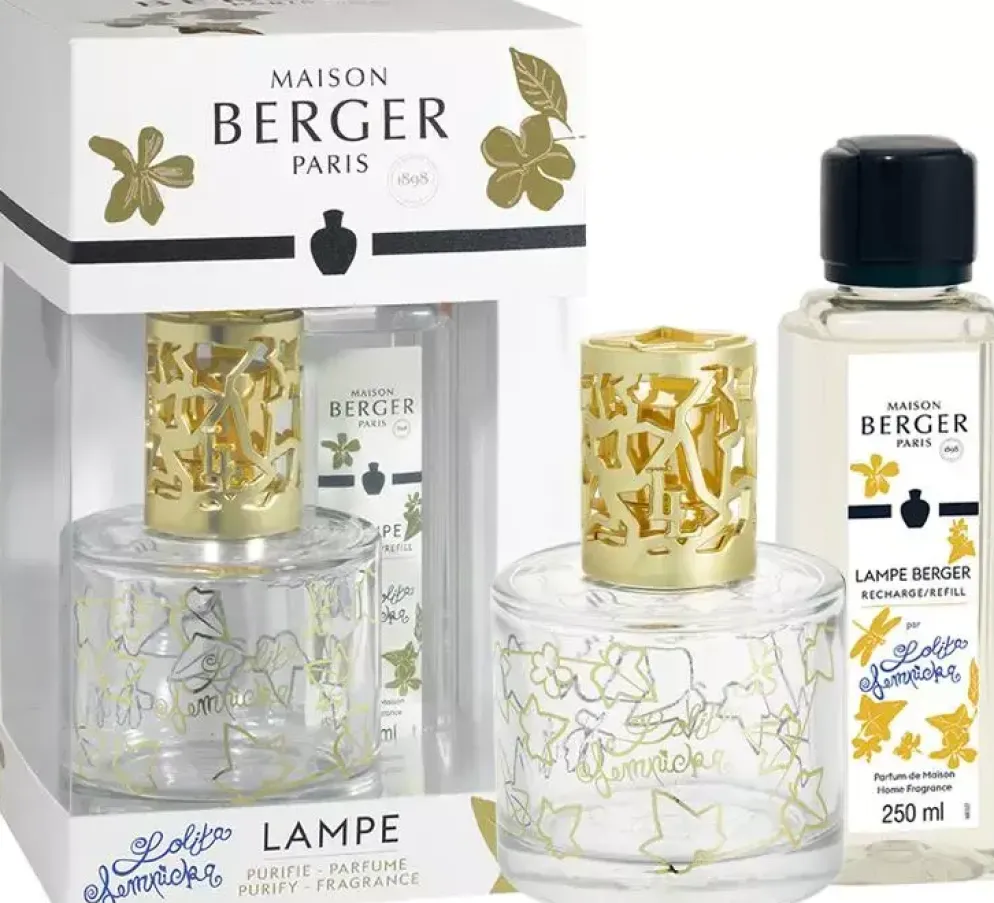Lampe Berger giftset brander pure transparante lolita lempicka 250 ml