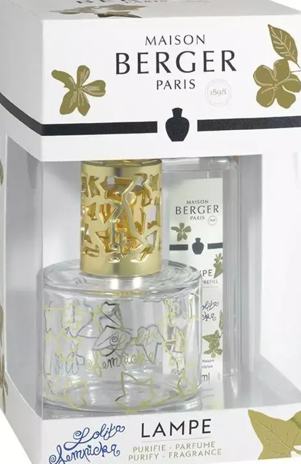 Lampe Berger giftset brander pure transparante lolita lempicka 250 ml