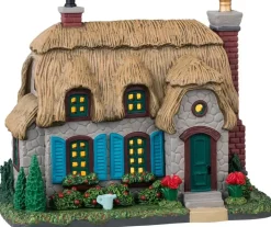 Lemax abigail's cottage verlicht kersthuisje Caddington Village 2024