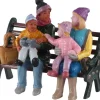 Lemax a day at the park kerstdorp figuur type 4 Vail Village 2020