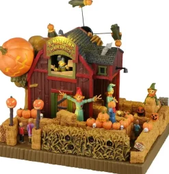 Lemax a-maze-ing pumpkin patch bewegend huisje Spooky Town 2024