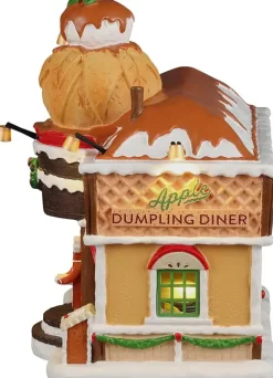 Lemax apple dumpling diner verlicht kersthuisje Sugar 'N' Spice 2025