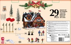 Lemax apres-ski lodge set Vail Village 2025
