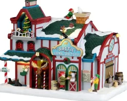 Lemax arctic animal sanctuary verlicht kersthuisje Santa's Wonderland 2023