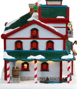 Lemax arctic animal sanctuary verlicht kersthuisje Santa's Wonderland 2023