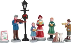 Lemax baily's music school carolers s/8 kerstdorp figuur type 6 Caddington Village 2020