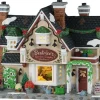 Lemax beatrice's garden supply boutique verlicht kersthuisje Caddington Village 2025