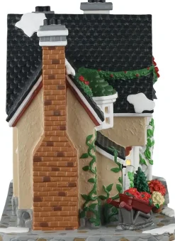 Lemax beatrice's garden supply boutique verlicht kersthuisje Caddington Village 2025