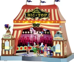 Lemax berry brothers big top bewegende kermisattractie Carnival 2015
