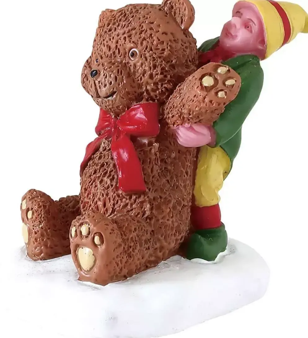 Lemax big bear kerstdorp figuur type 2 Santa's Wonderland 2018