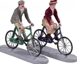 Lemax bike ride date s/2 kerstdorp figuur type 4 2019
