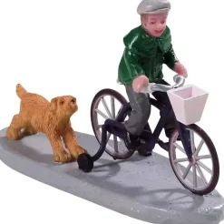 Lemax biking fun kerstdorp figuur type 2 2019