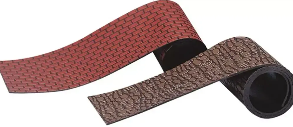 Lemax brick and pebble roads s/2 kerstdorp accessoire 2003