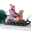 Lemax bringing home our tree kerstdorp tafereel Vail Village 2023