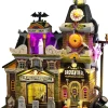 Lemax broken bell telephone co. verlicht huisje Spooky Town 2024