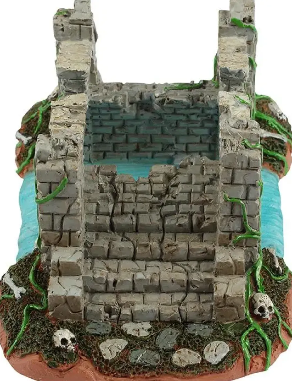 Lemax broken bridge tafereel Spooky Town 2026