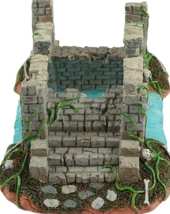 Lemax broken bridge tafereel Spooky Town 2026