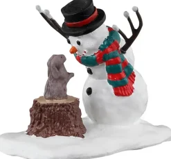 Lemax bunny makes a friend kerstdorp accessoire 2023