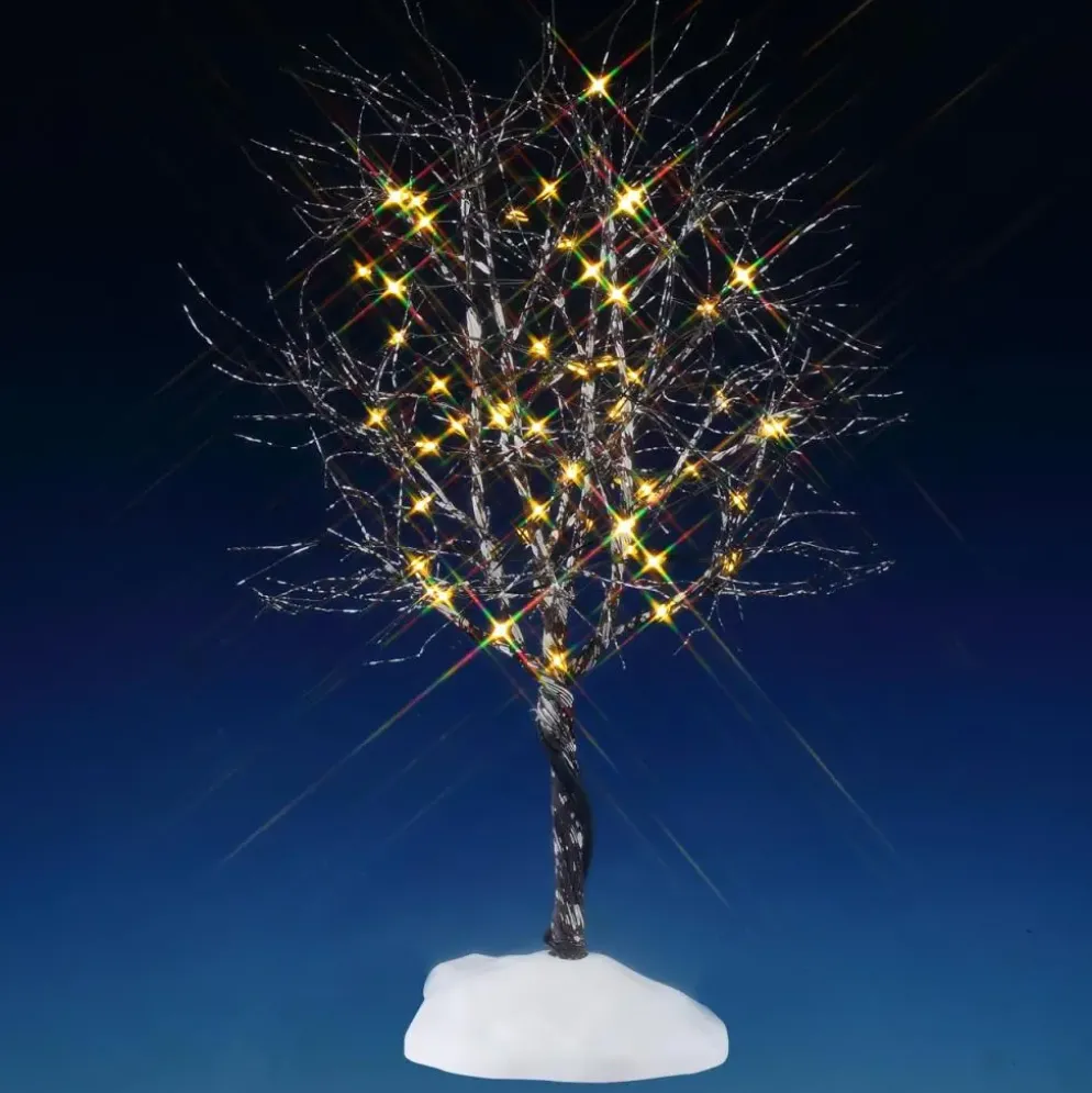 Lemax butternut tree, clear light verlichte boom 2025