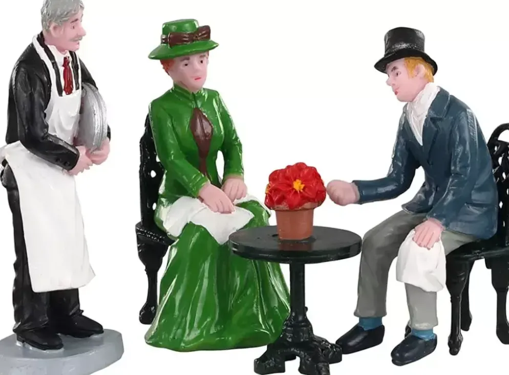 Lemax café society s/4 kerstdorp figuur type 5 Caddington Village 2020