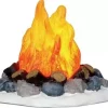 Lemax camp fire verlichte kerstdorp accessoire 2011