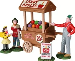 Lemax candy apple cart s/5 halloween figuur Spooky Town 2022