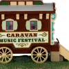 Lemax caravan music festival kerstdorp tafereel Carnival 2024