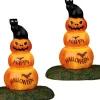 Lemax cat and pumpkin, set of 2 verlichte accessoire Spooky Town 2022