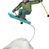 Lemax catching air kerstdorp figuur type 2 Vail Village 2012