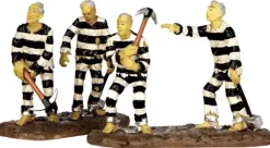 Lemax chain gang s/2 figuur Spooky Town 2014