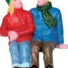 Lemax chatting together kerstdorp figuur type 2 2015