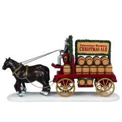 Lemax christmas ale delivery kerstdorp tafereel Caddington Village 2024