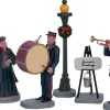Lemax christmas band s/5 kerstdorp figuur type 4 Caddington Village 2006