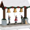 Lemax christmas bells are ringing bewegend kerstdorp tafereel Caddington Village 2026
