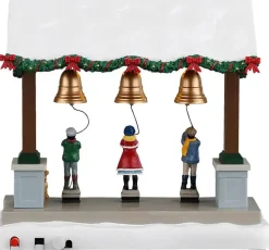 Lemax christmas bells are ringing bewegend kerstdorp tafereel Caddington Village 2026